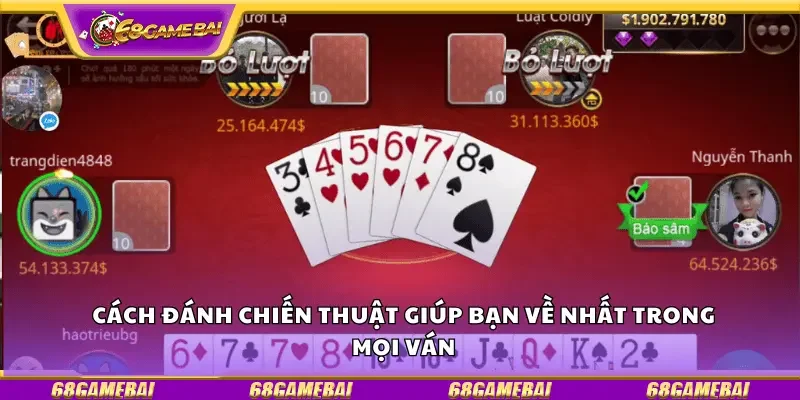 Cách đánh chiến thuật giúp bạn về nhất trong mọi ván